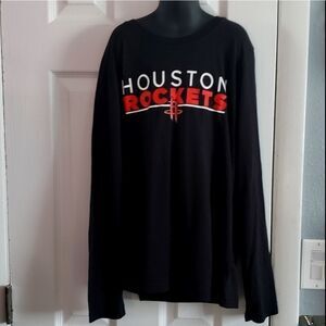 Boys Houston Rockets Long Sleeve Shirt Size 10 12